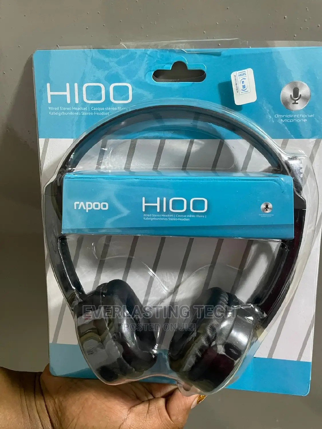 Rapoo Wired Headphone 3.5 MM Jack - H100
