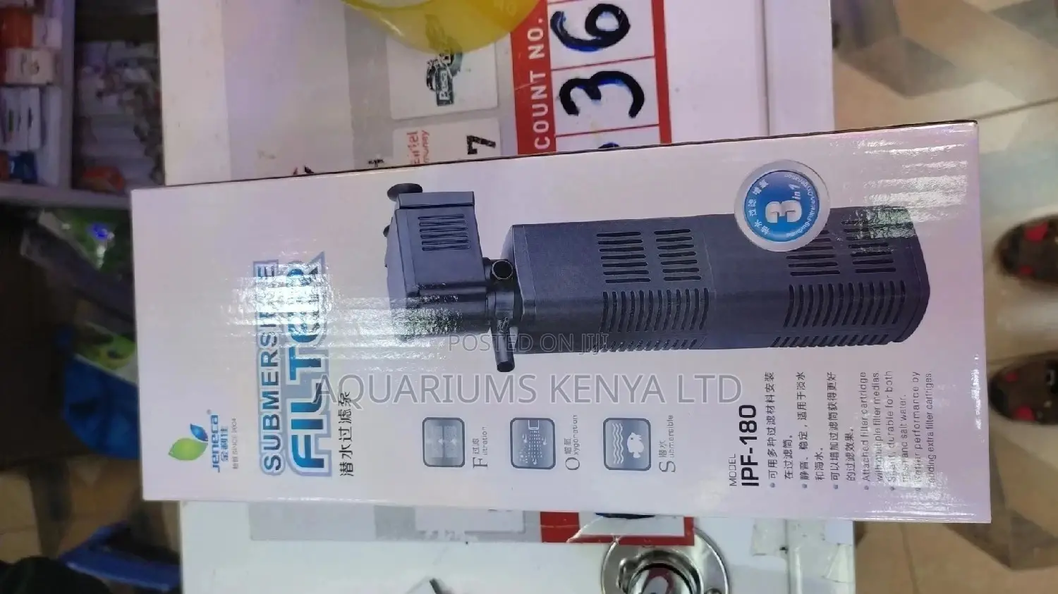 F.O.S,Filter Pump,Double Filter Can Powerful,Filtration Pump