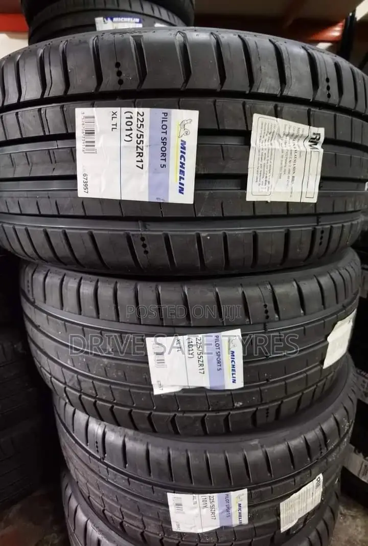 225/55 R17 Michelin Tyres (Thailand)