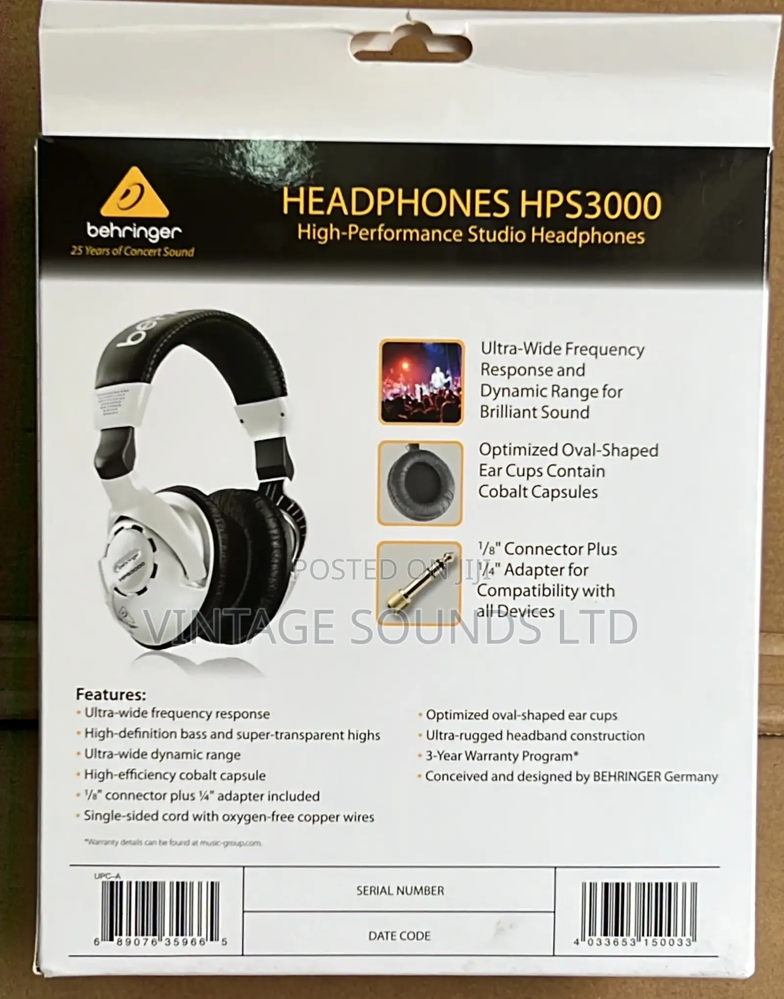 Behringer Hps3000 Studio Quality Headphones