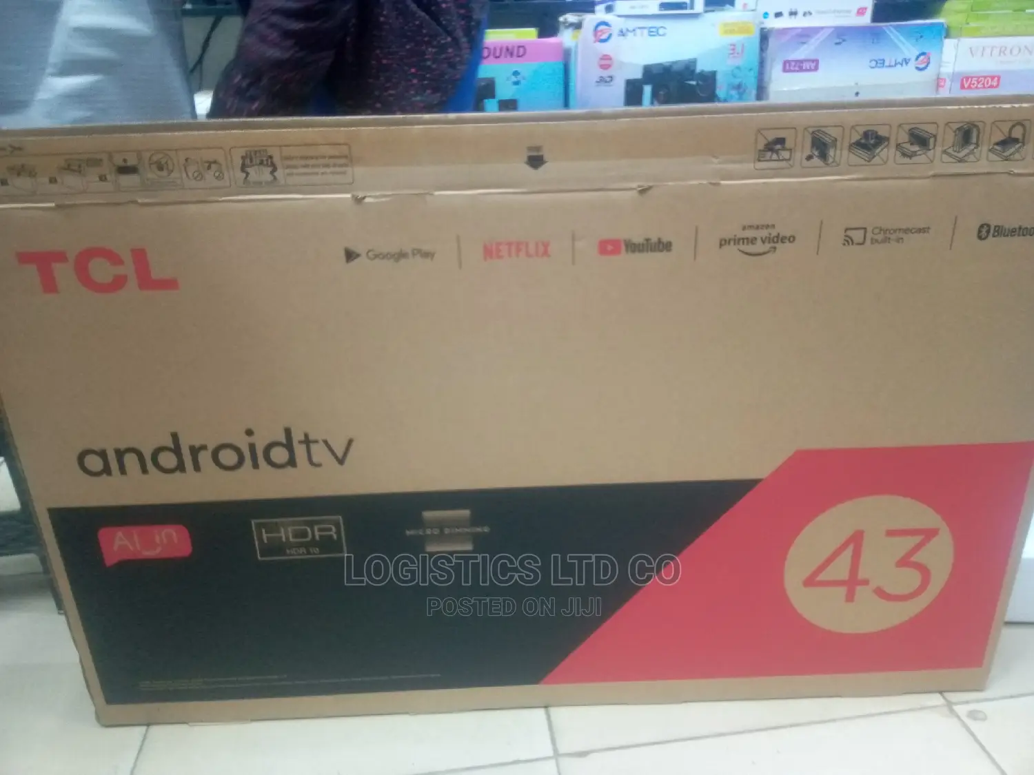 TCL 43" Smart Android Tv