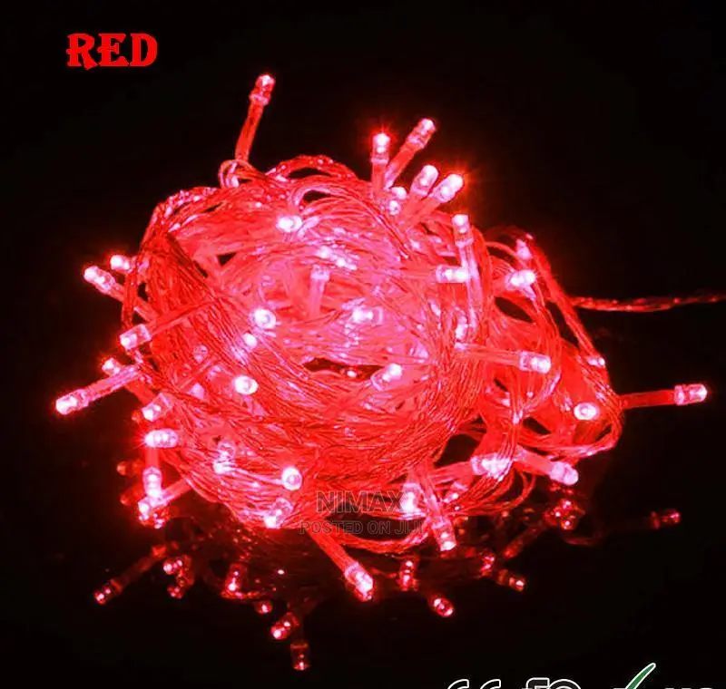 Red LED Fairy Lights for Chrismas Decoration-10mtrs Long