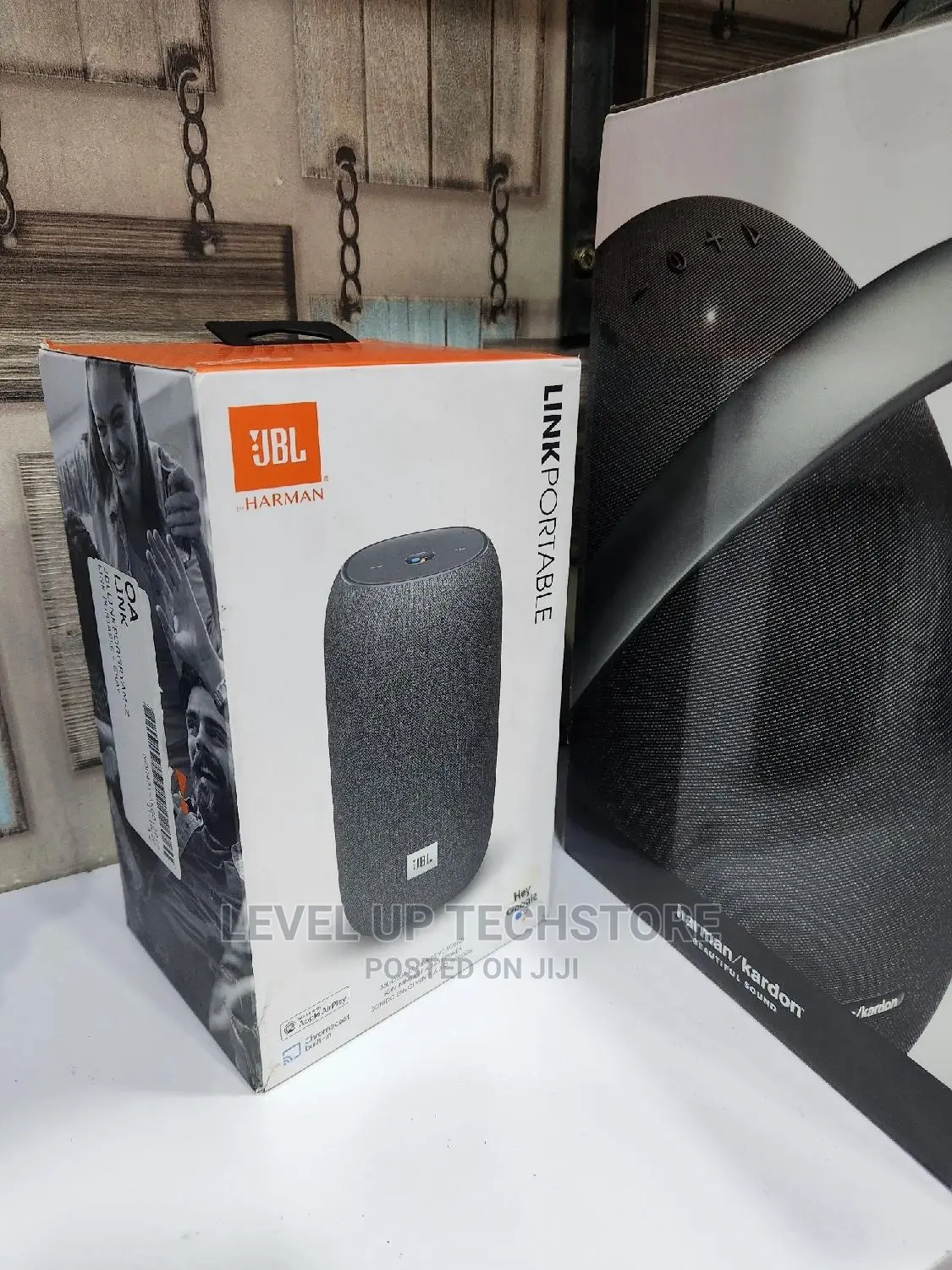 JBL Link-Portable Wi-Fi Smart Speaker - Brand New