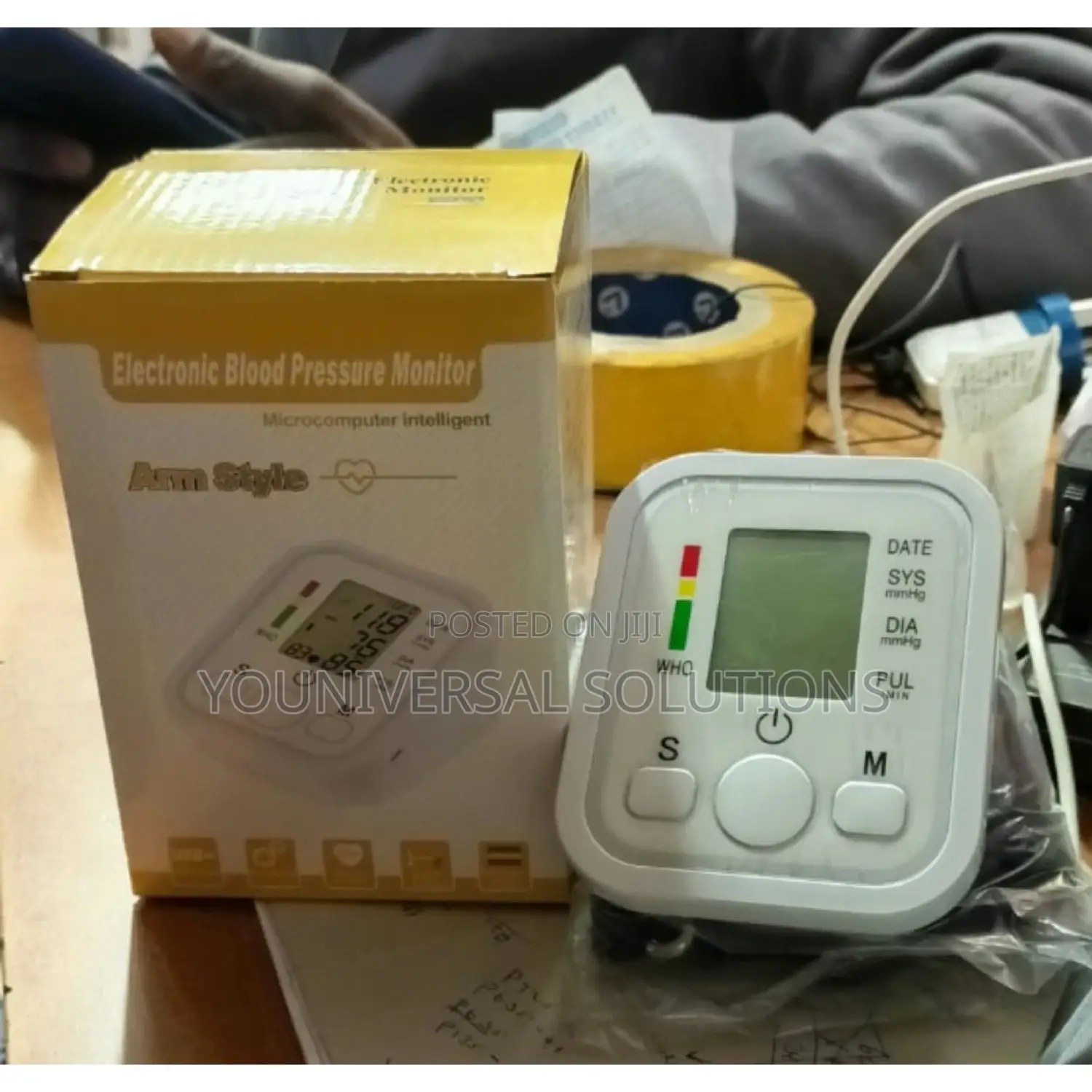 Electronic Blood Pressure Monitor.