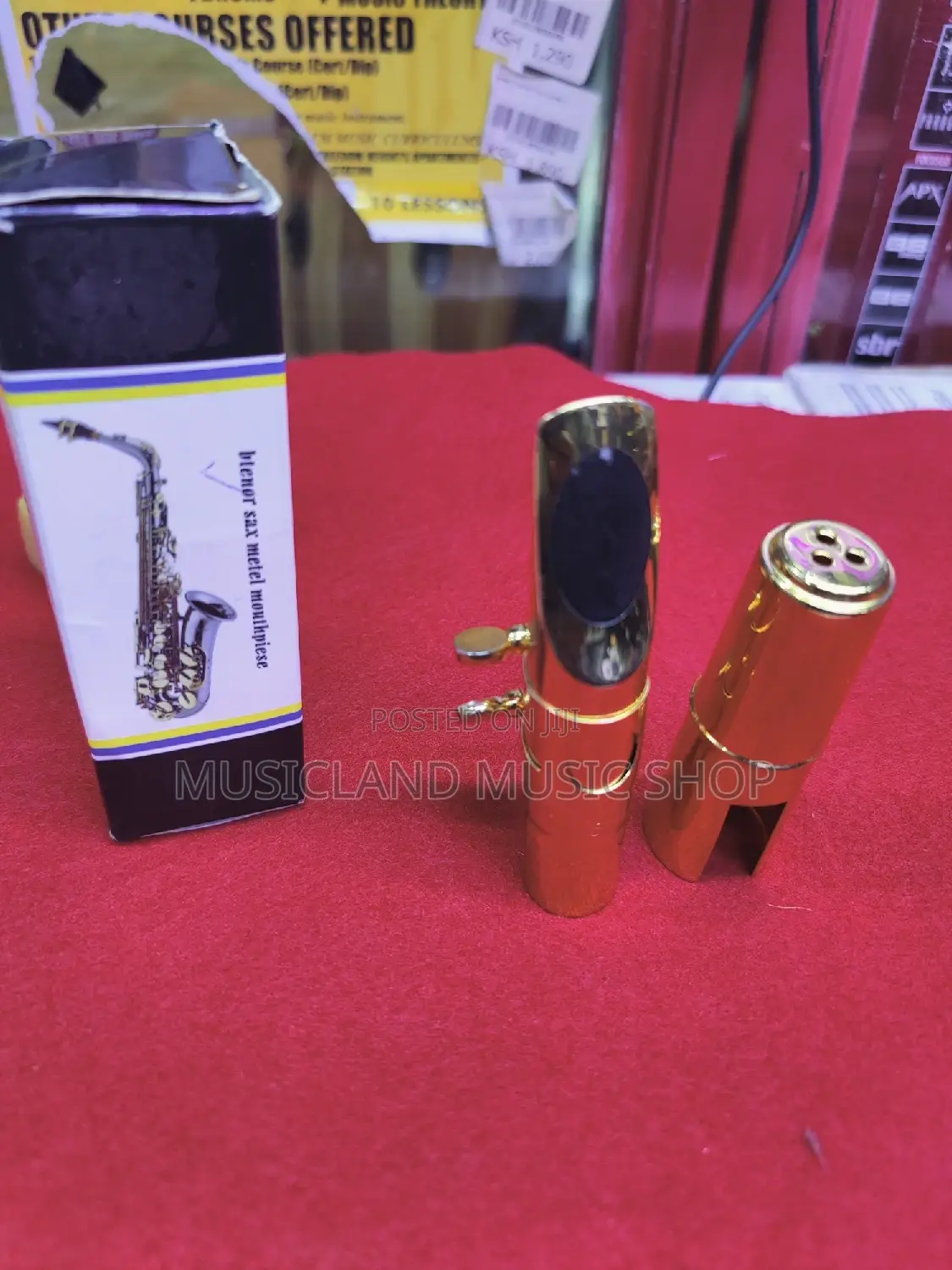 Metallic Saxophone Mouthpiece