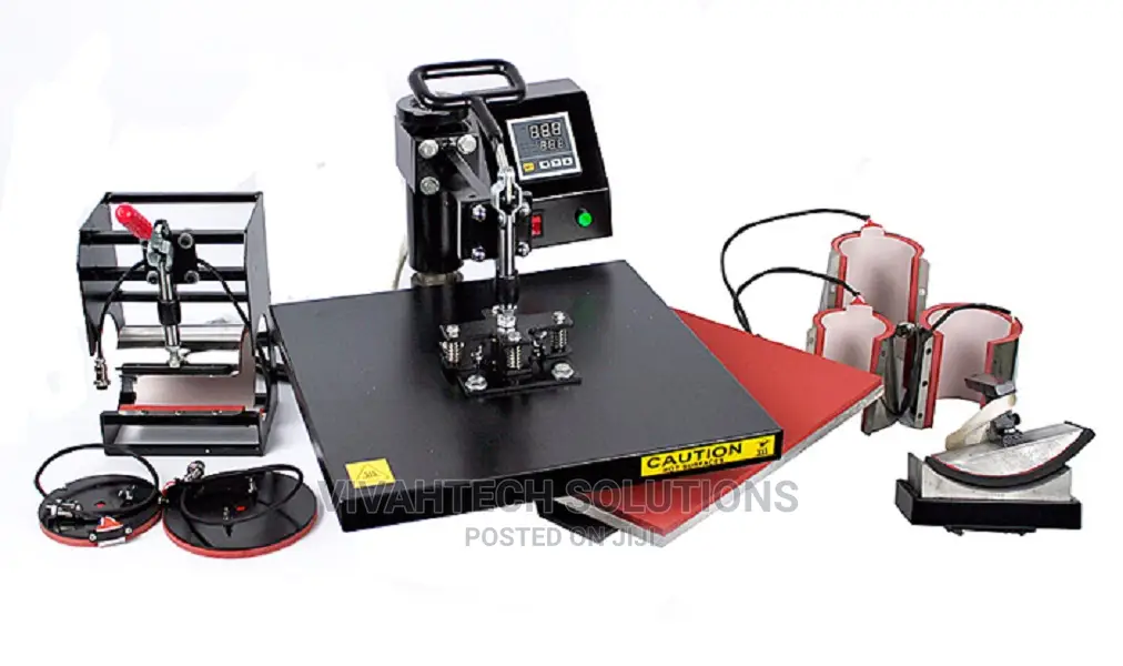 Combo Heat Press Machine 8 in 1 , Heat Press Machine