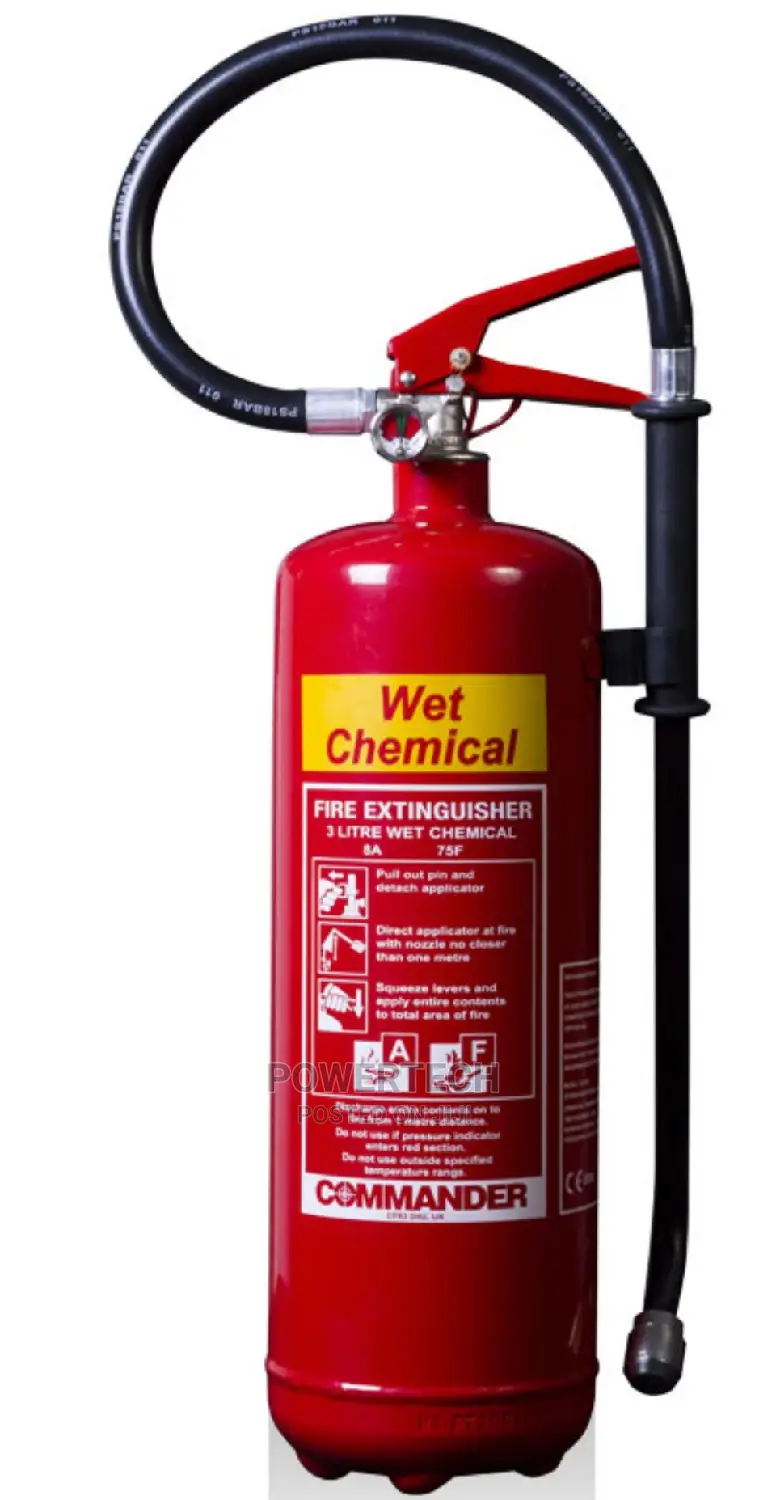 6 Litres Wet Chemical Fire Extinguisher.,