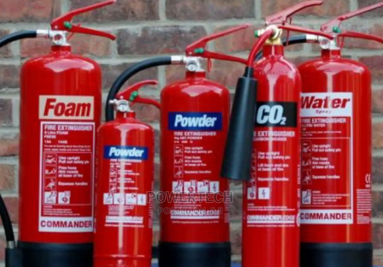 2kg Dry Powder Fire Extinguisher.