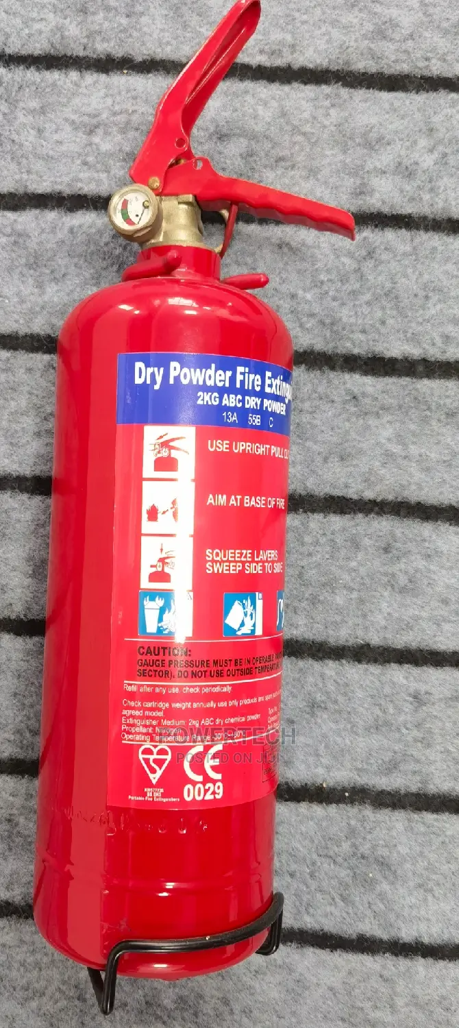 *2kg Dry Powder Fire Extinguisher.