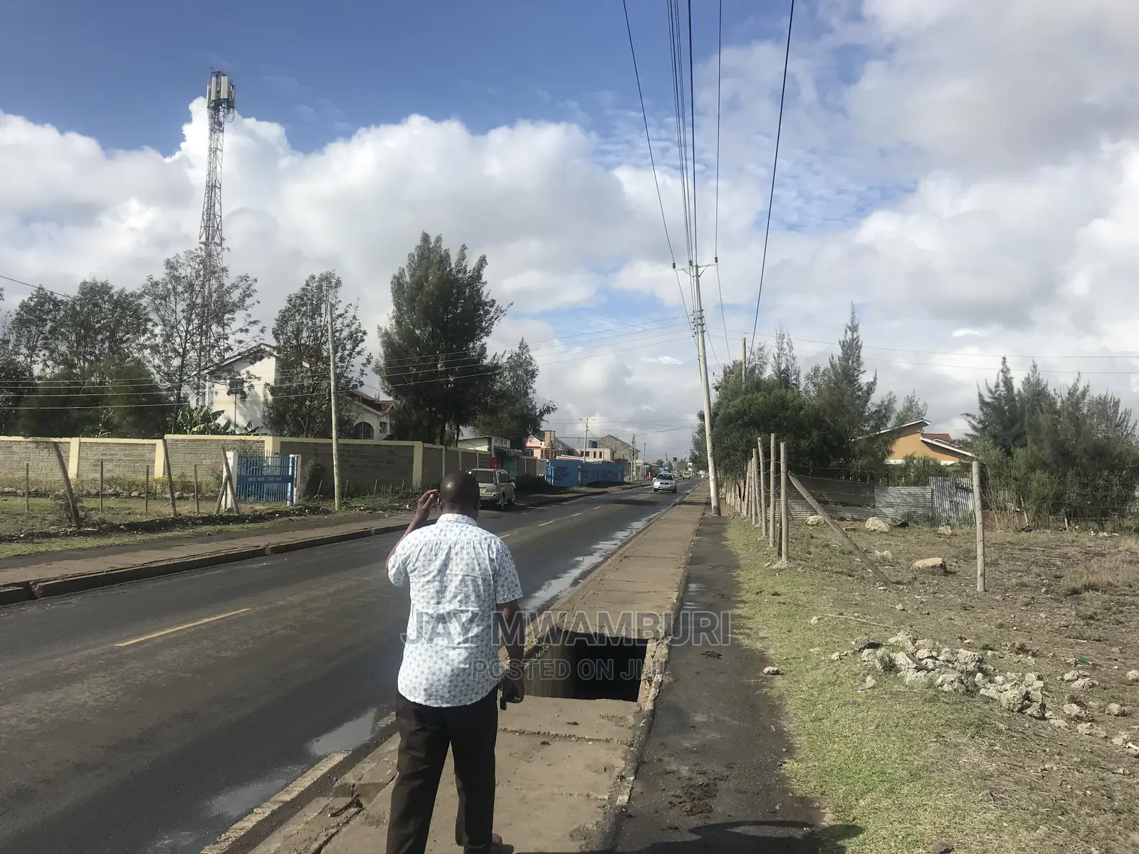 50 By100 Plot on Tarmac Syokimau’S