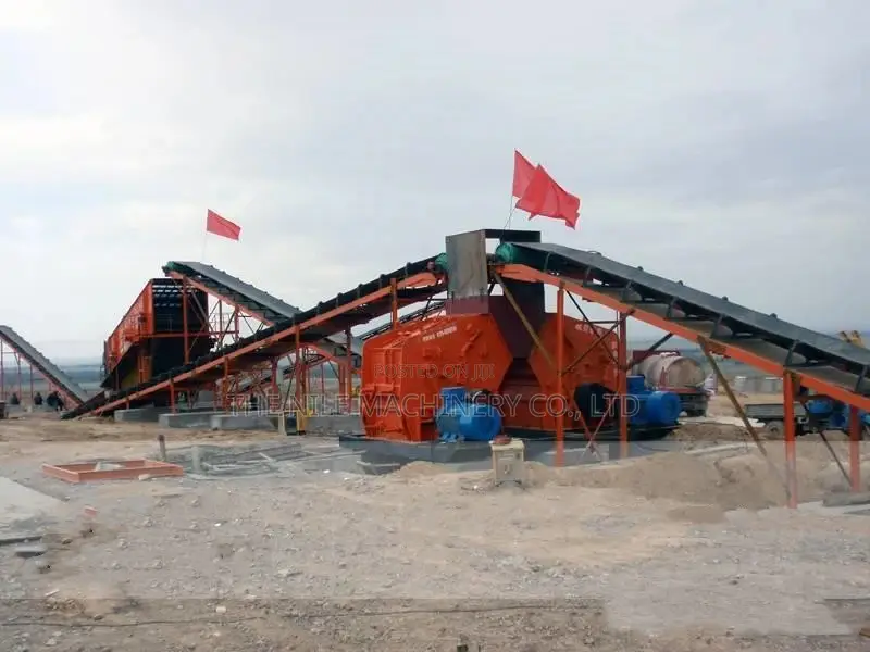 Granite Rock Stone Mobile Crushing Plant