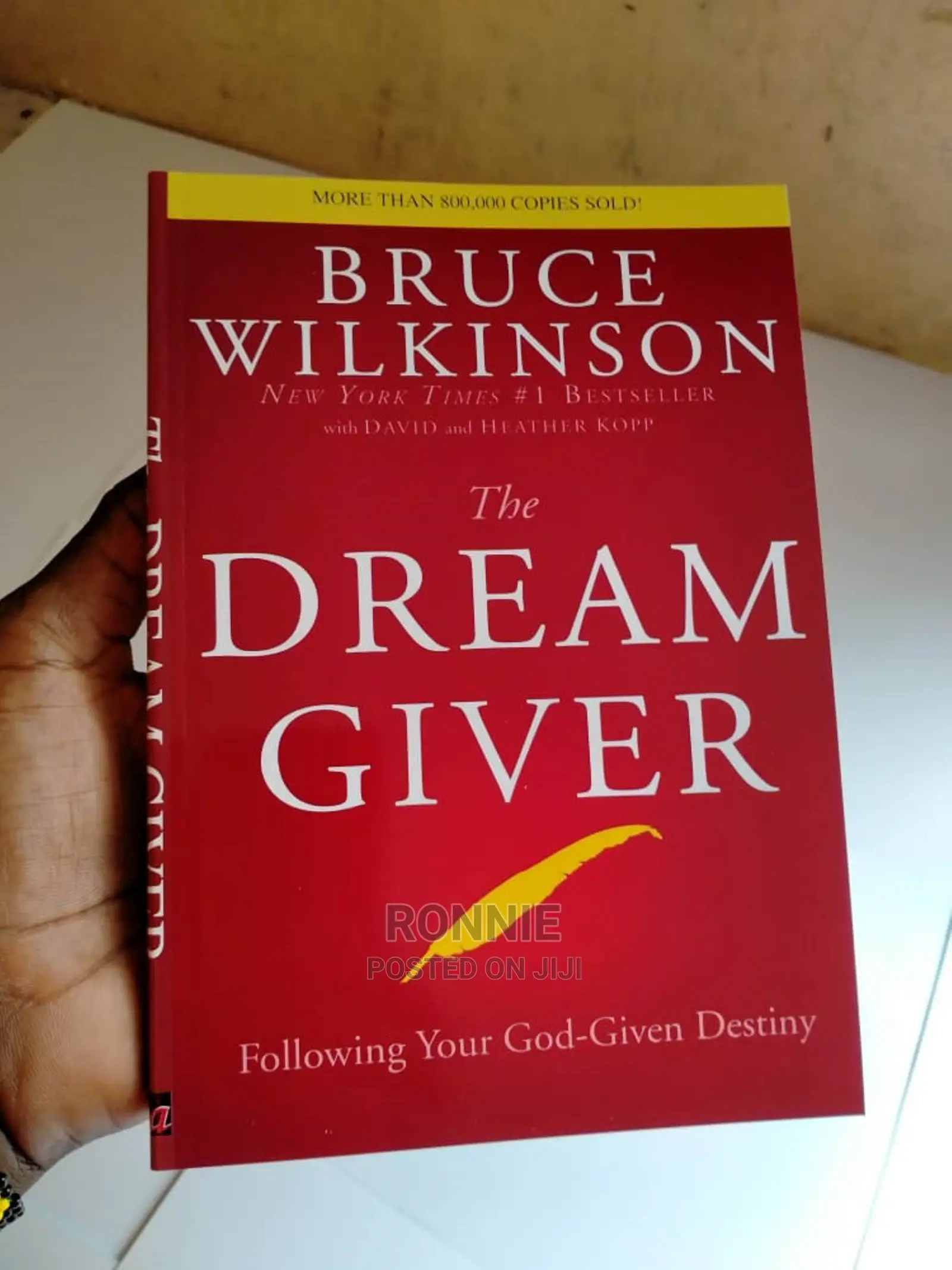 The Dream Giver Book by Bruce Wilkinson