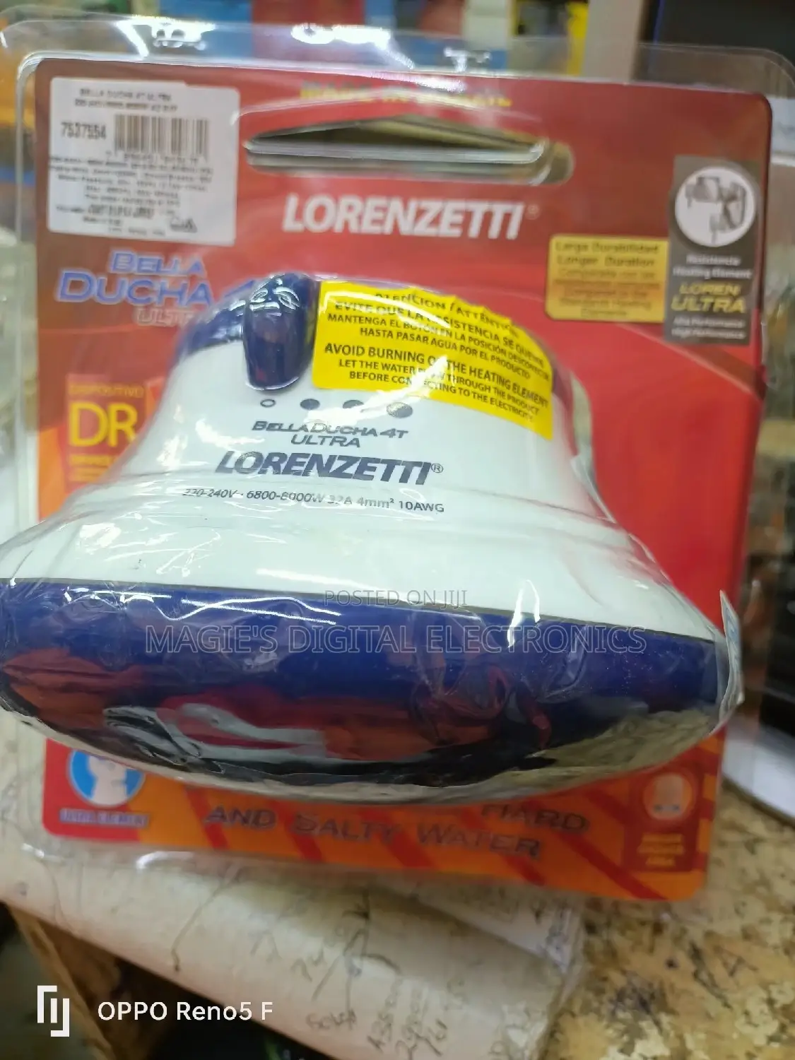 Lorenzetti Shower