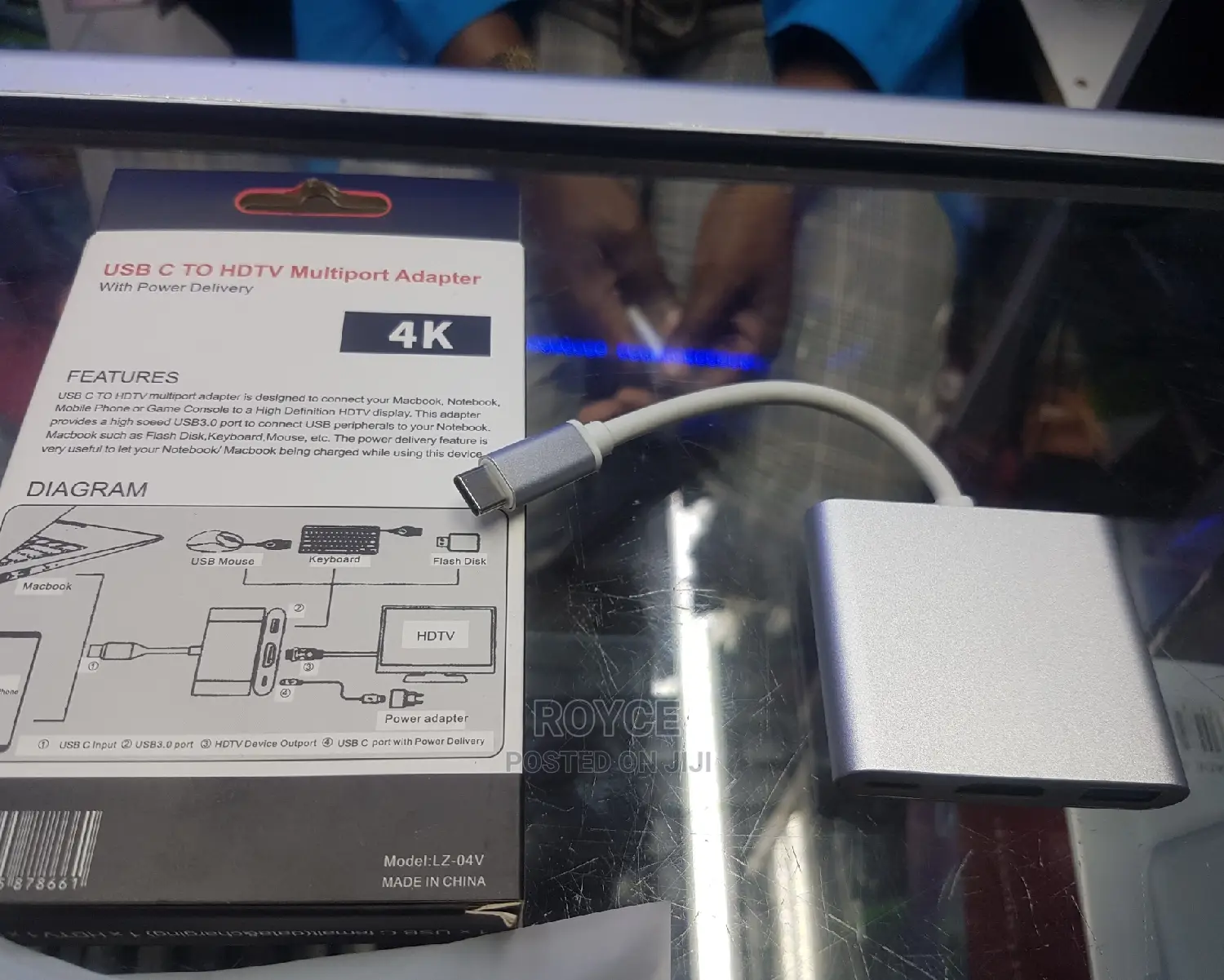USB C to HDTV Multiport Adapter