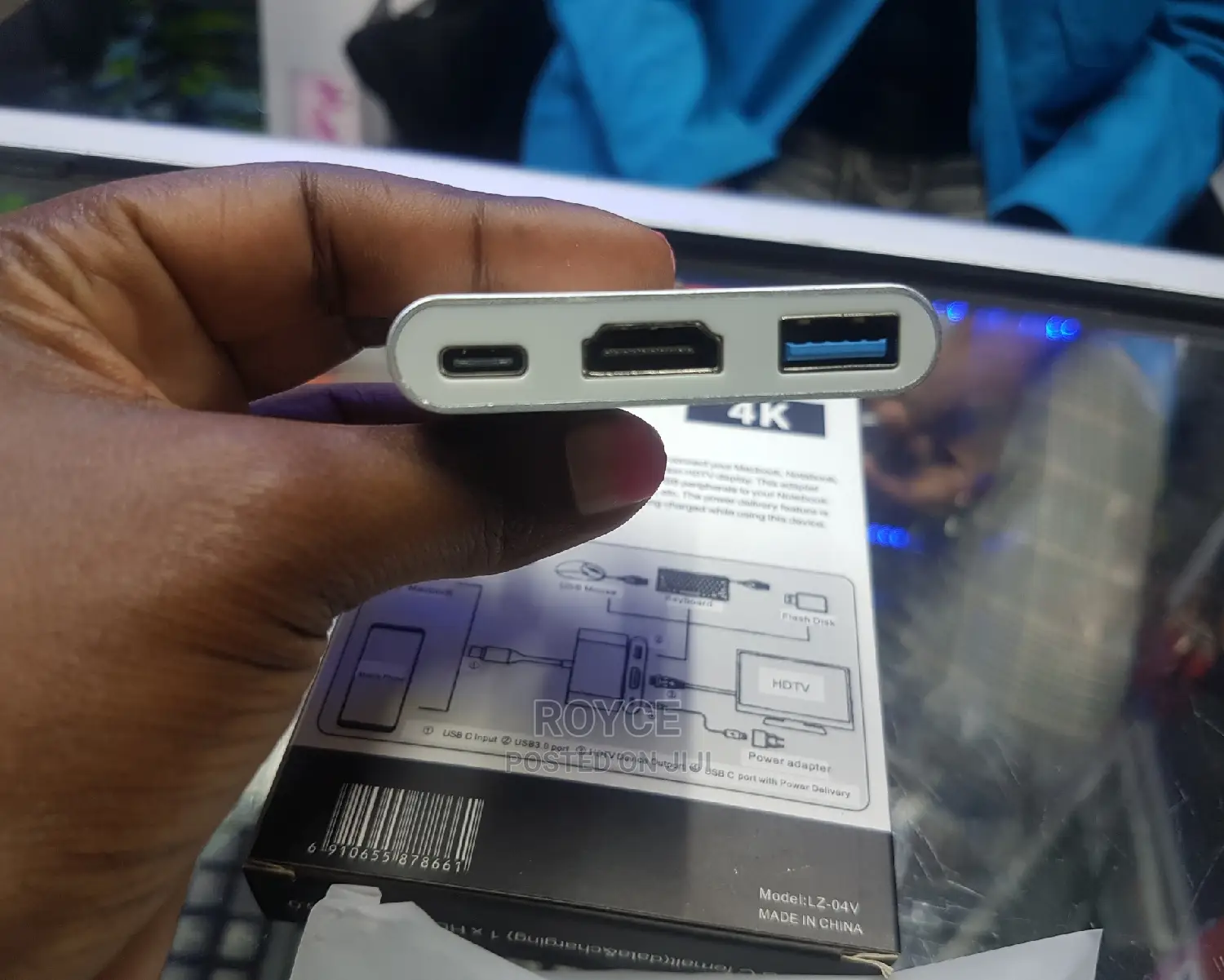 USB C to HDTV Multiport Adapter