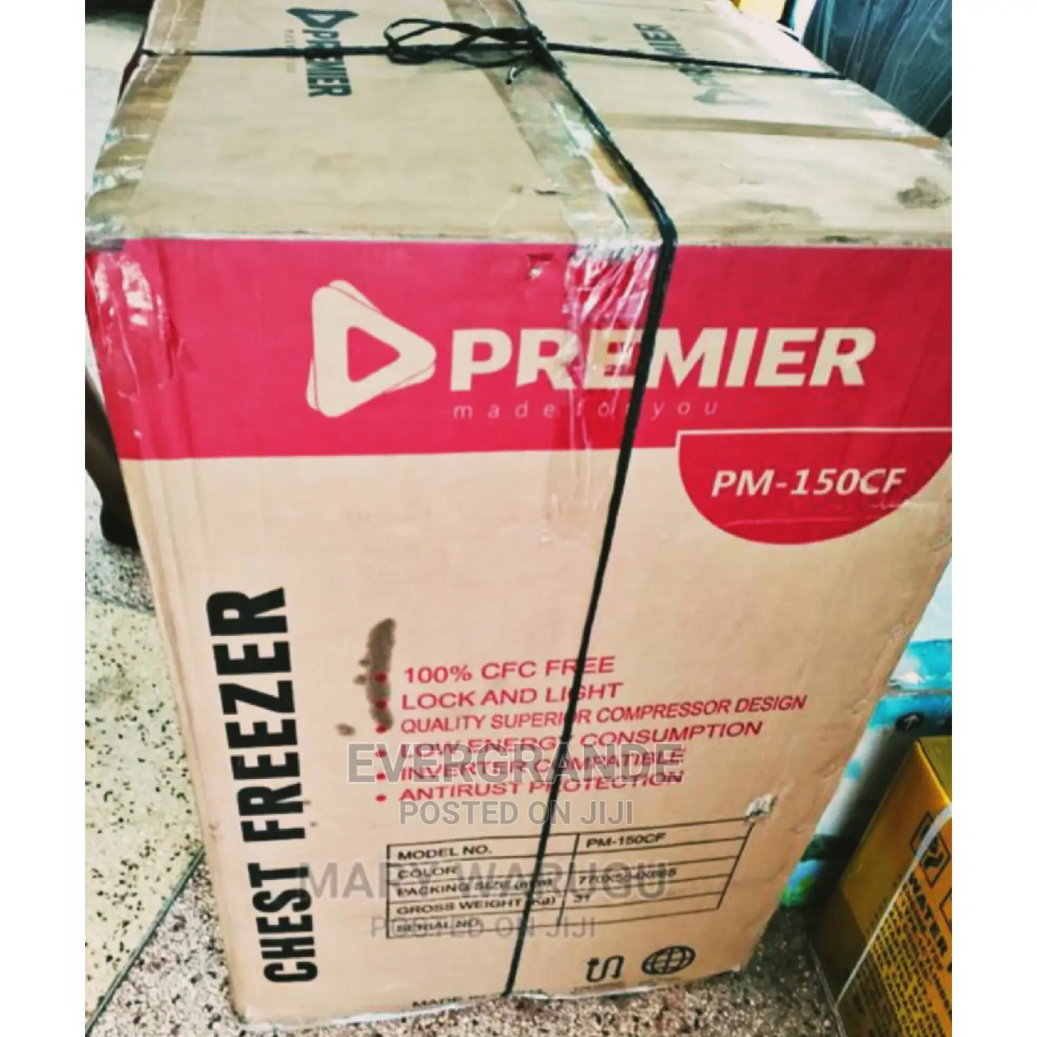 150 Litres Premier Chest Freezer