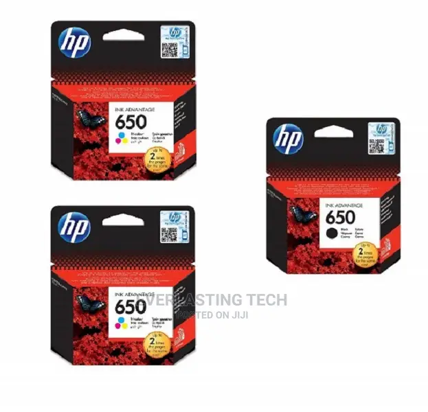HP 650 Black Cartridge
