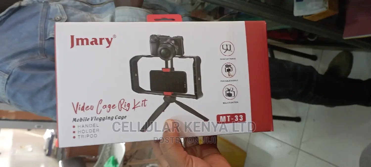 Jmary MT-33 Video Cage Rig Tripod Kit Handle