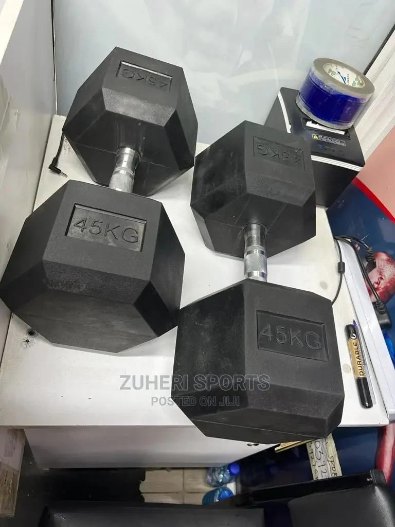 45kg Dumbbells Pair