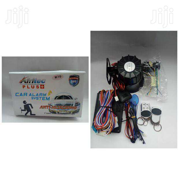 New Brand Afritec Car Alarm With Cut Off, Free Installation.
