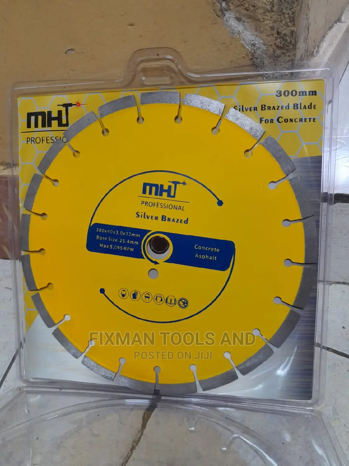 Mht Diamond Cutting Disc 12" Concrete