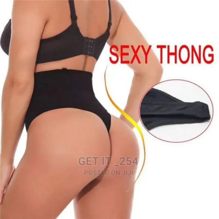 Thong Waistrainer With 4 Steelboned