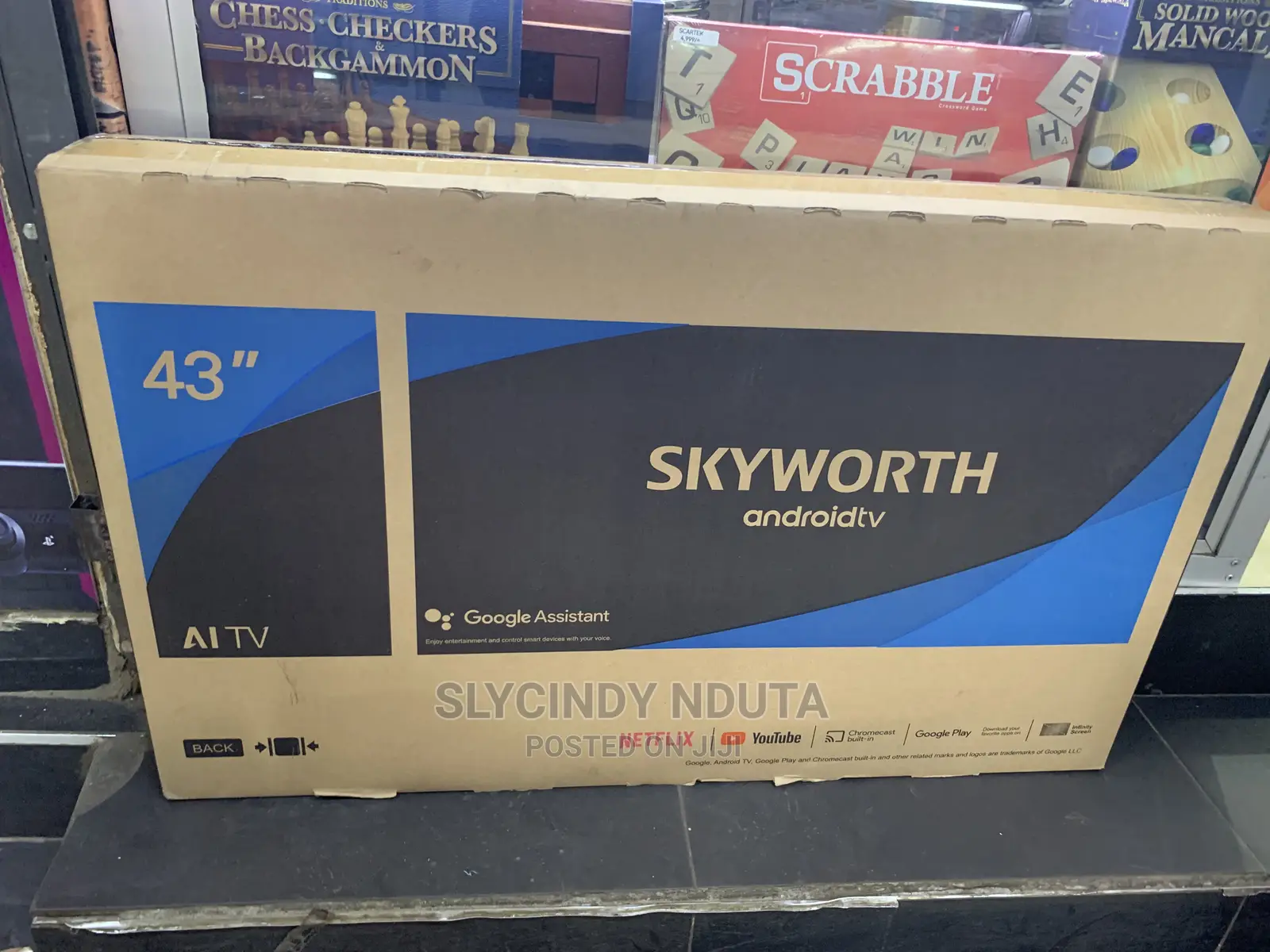 43” Android Tv by Skyworth (New)
