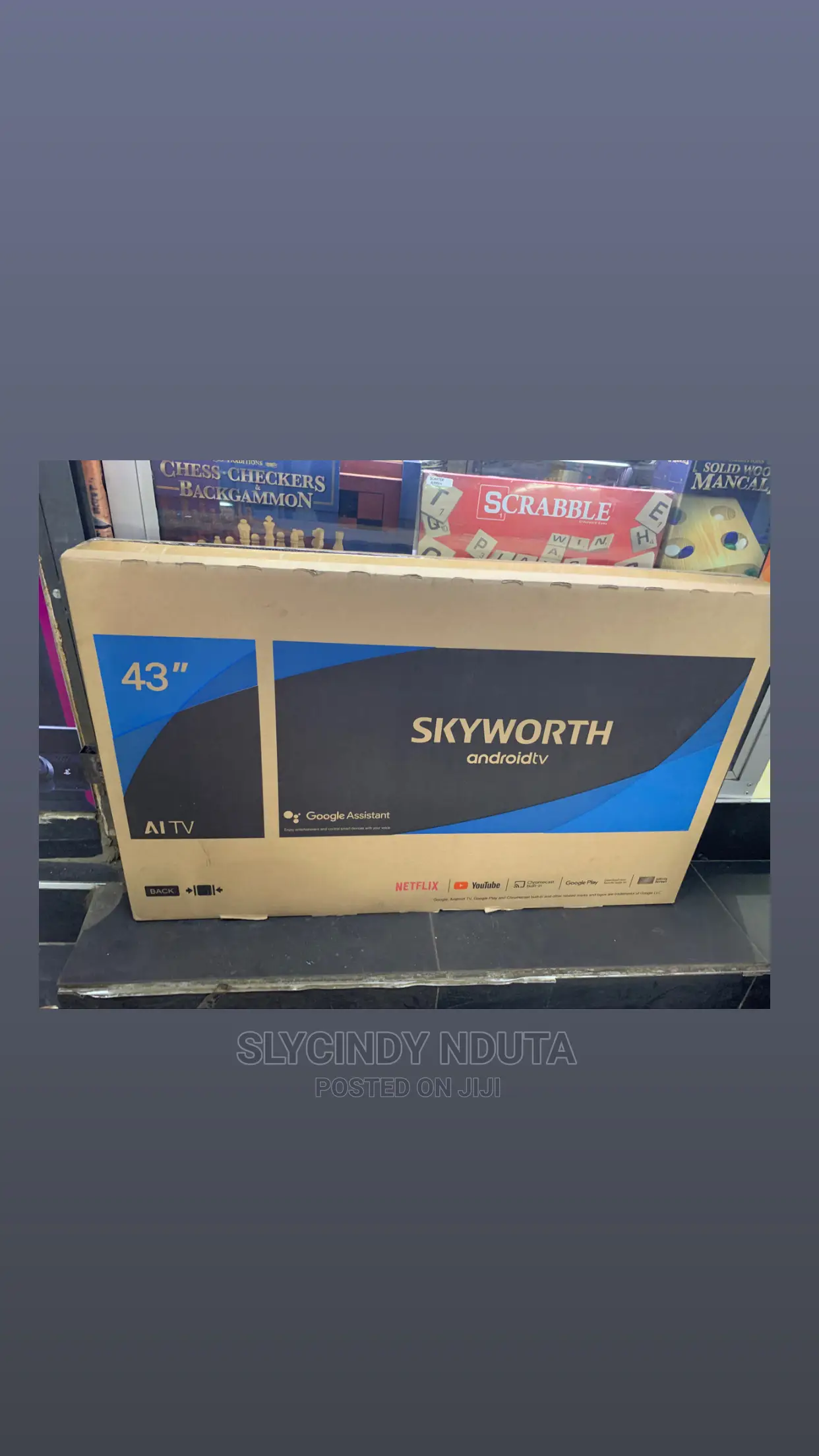 43” Android Tv by Skyworth (New)