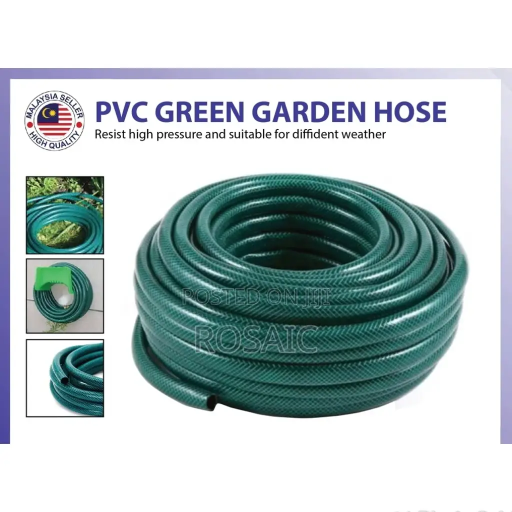 1" by 50 Metres Braided Horse Pipe( Green)