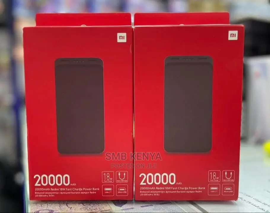 Original Xiaomi Redmi 20000mah 18W Power Bank
