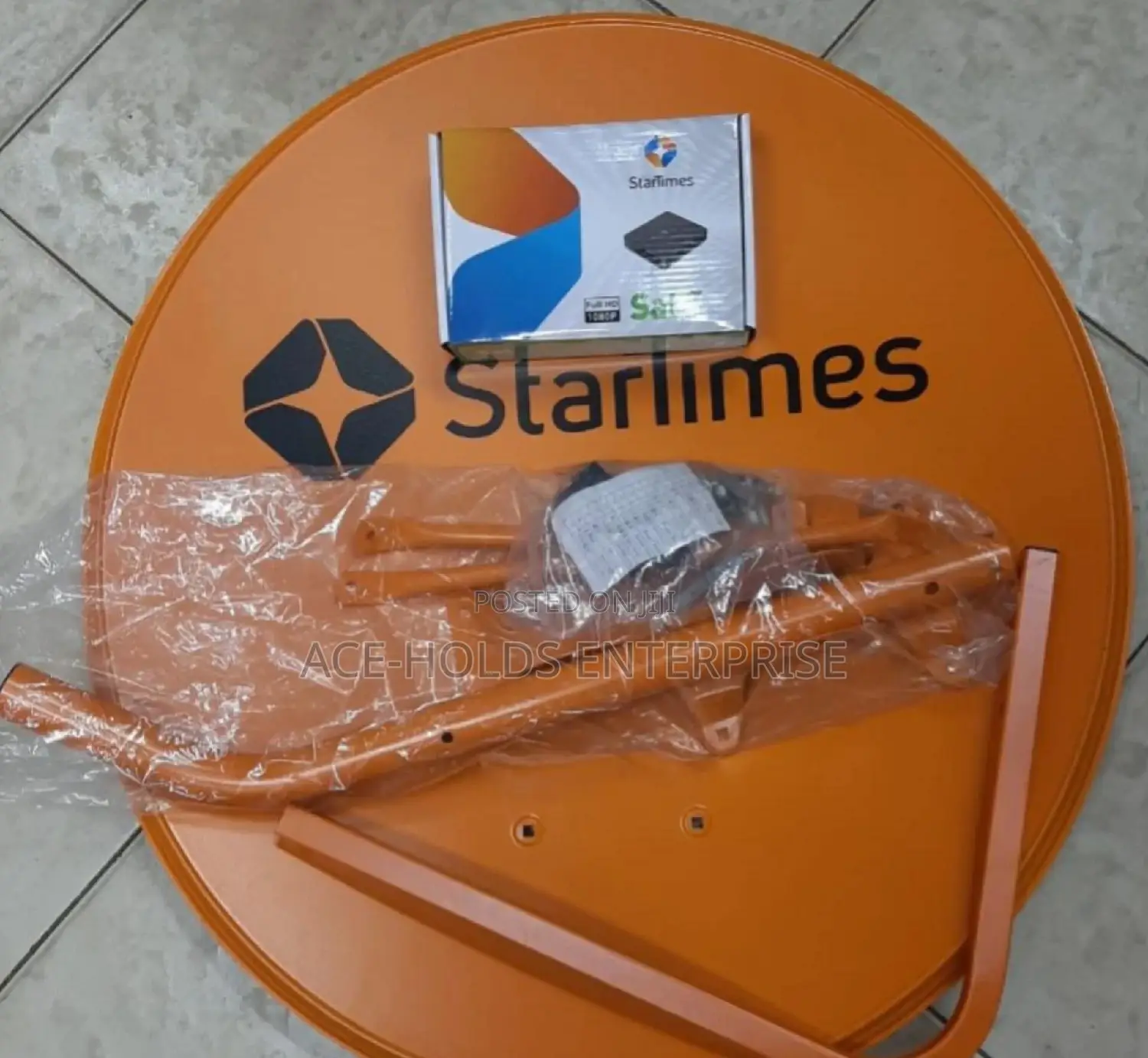 Complete Startime Decorder+ Dish. Full Set