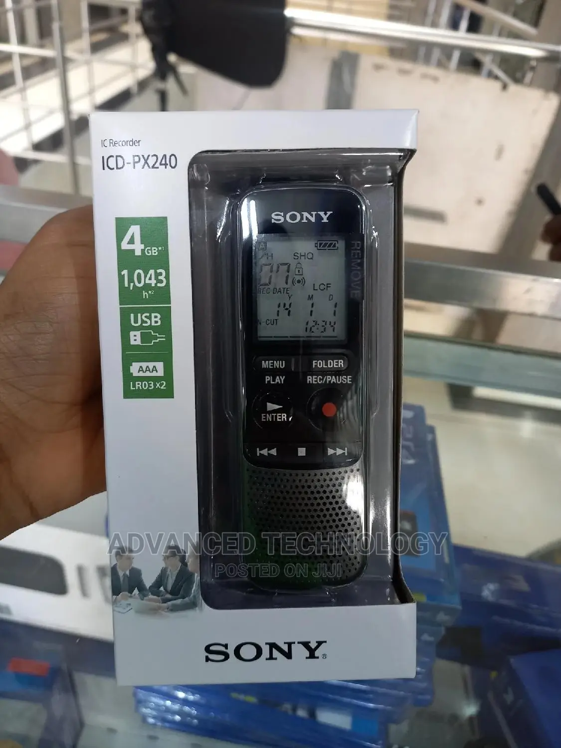 Sony Voice Recorder Icd-Px 240