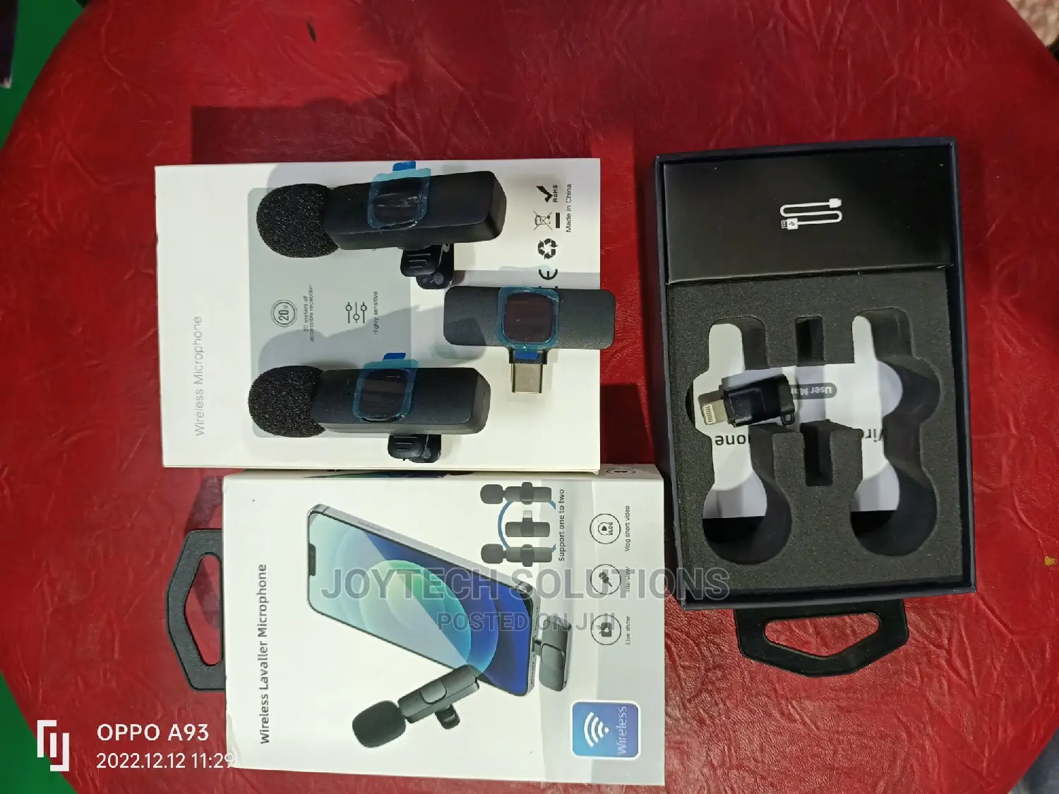 Dual Wireless Lavalier Microphone
