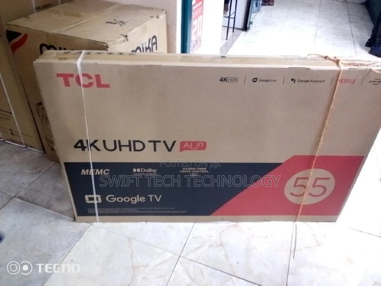 Tcl 55 Smart Android Tv Television 