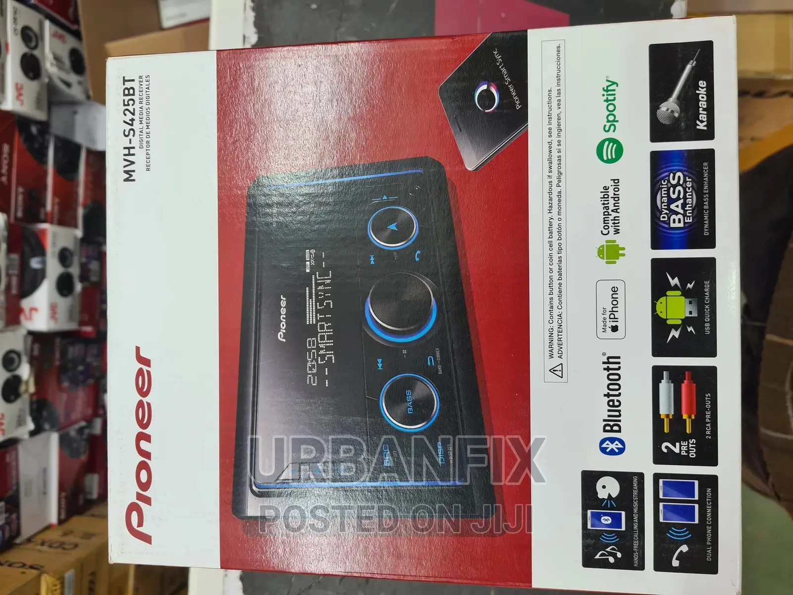 Pioneer Bluetooth Radio (MVH-S425BT)
