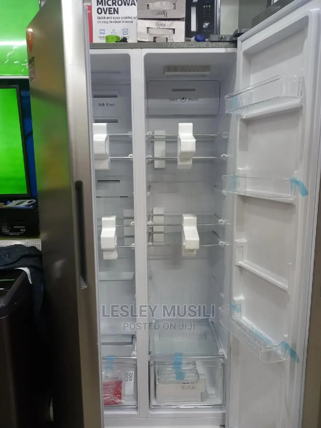 Ramtons Side by Side Led Fridge 480L