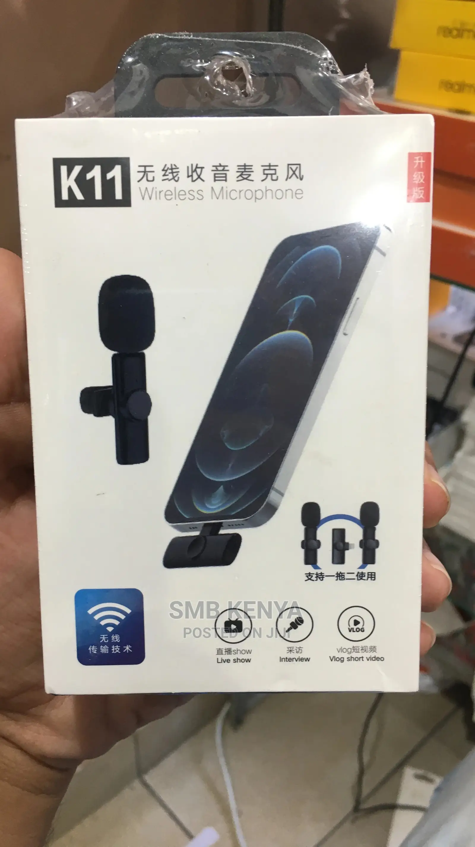 Dual Wireless Microphone for Type C and iPhone