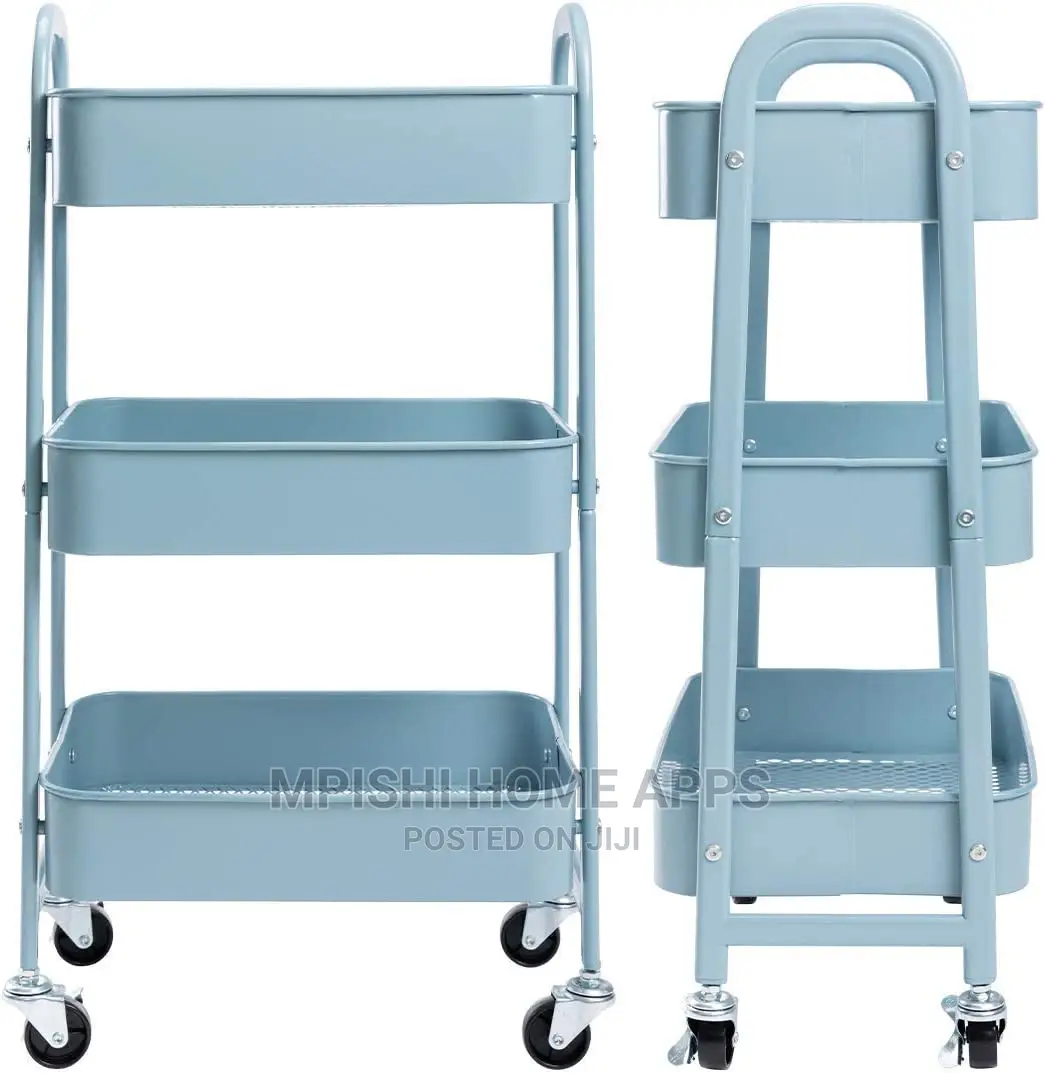 3-Tier Storage Rack With Wheels