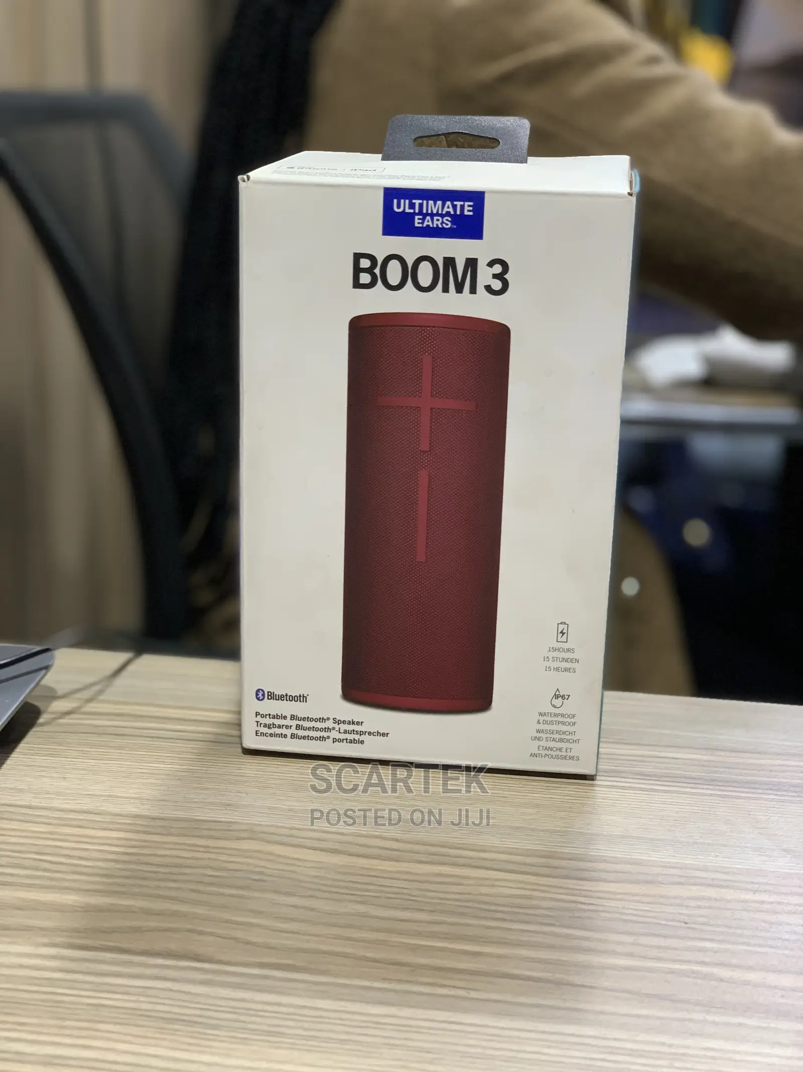 Boom3 Ultimate Ears Red(New)