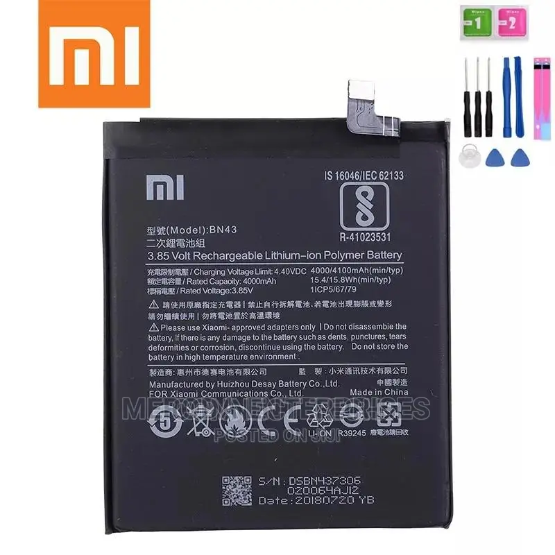 Redmi 5,5c,5s Plus Battery