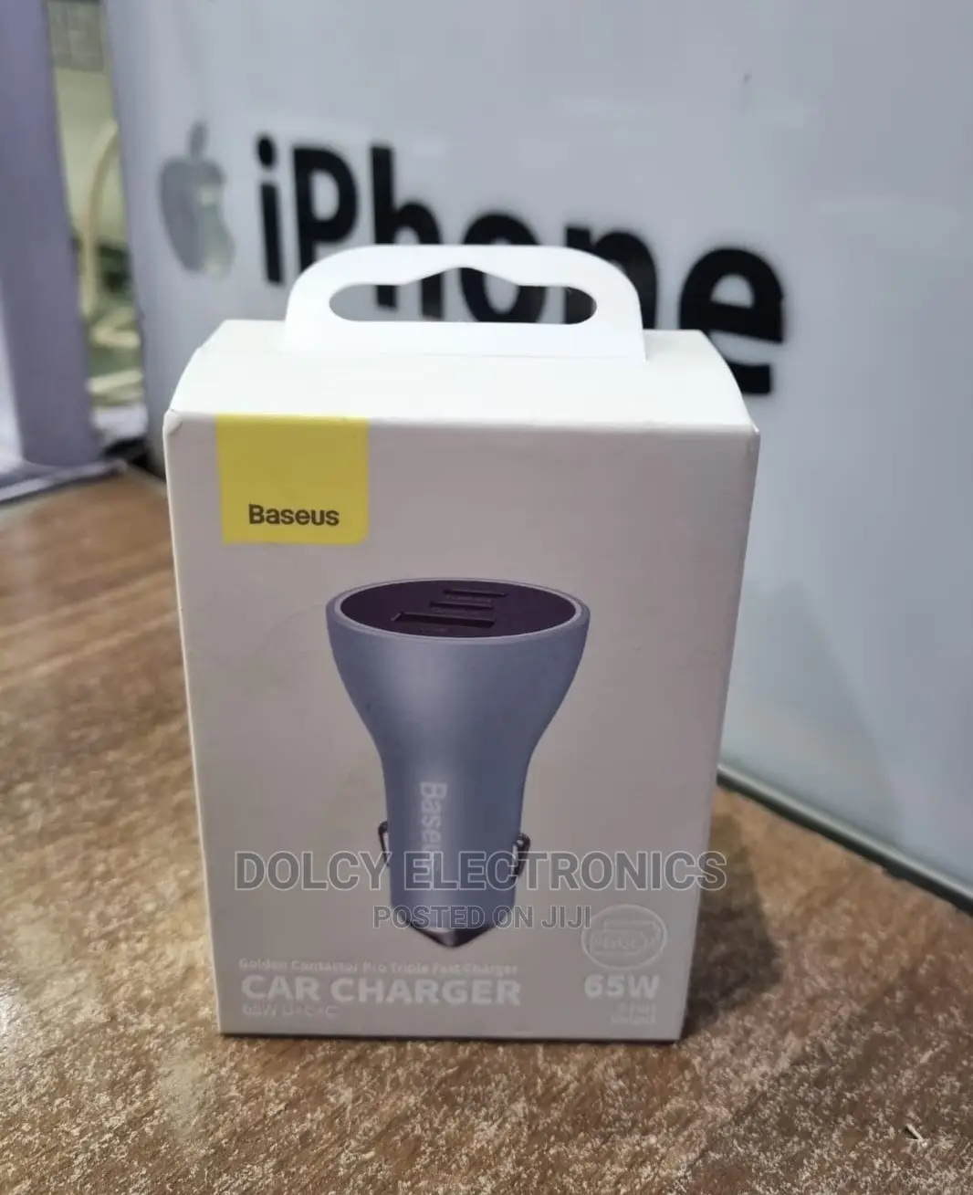 Baseus USB-A+USB-C Car Charger 65W