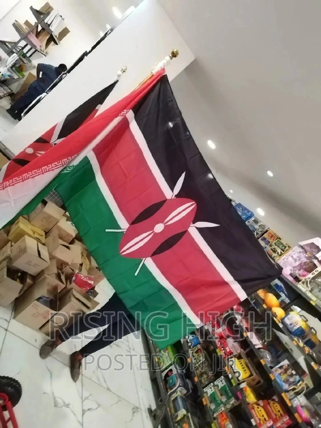 Kenya Flags 4ft X 6feet