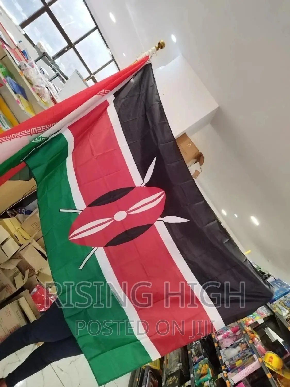 Big Size Kenya Flags 4ft X 6ft