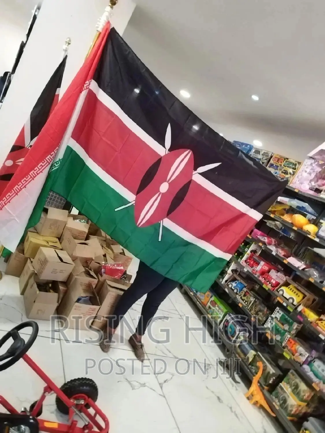 High Quality Kenya Flag 4feet by 6feet