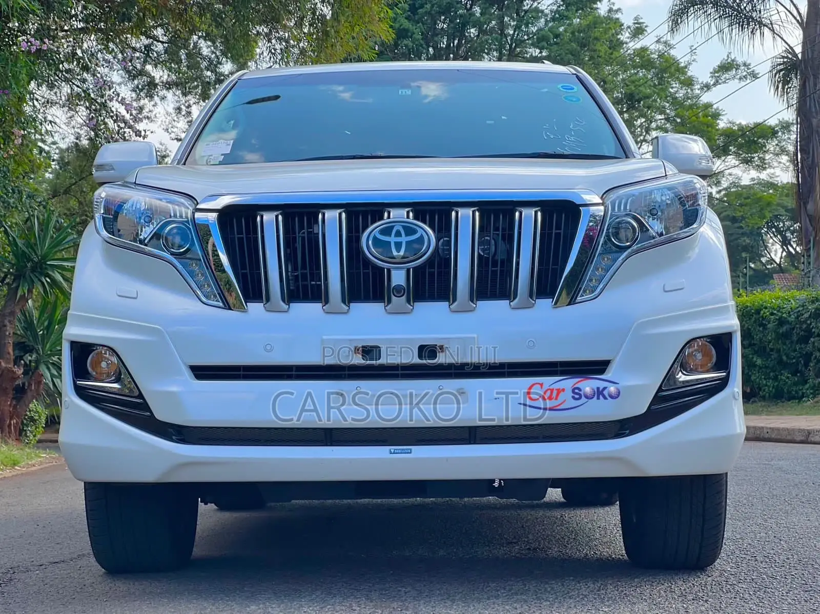 Toyota Land Cruiser Prado 2017 White