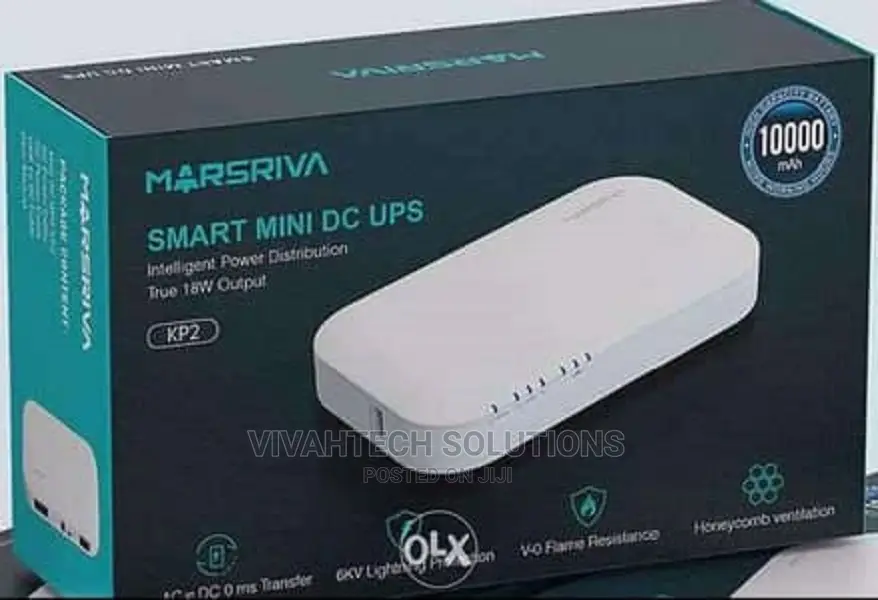 Marsriva Smart Mini Dc Ups for Router