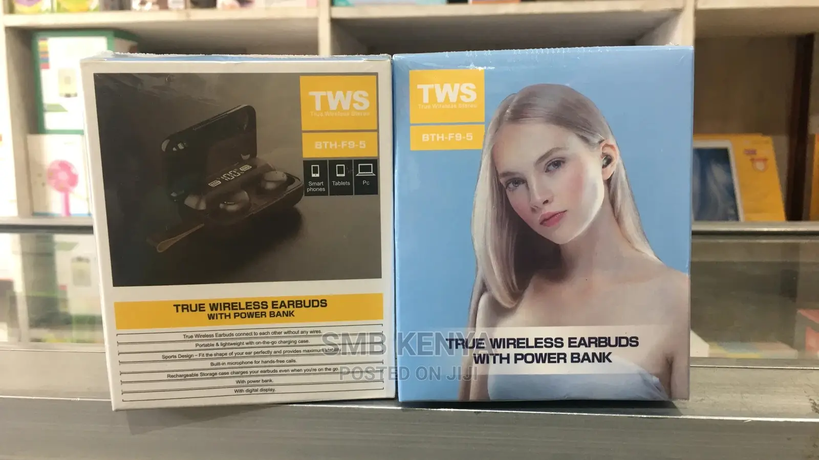 Wireless Earbuds With Power Bank