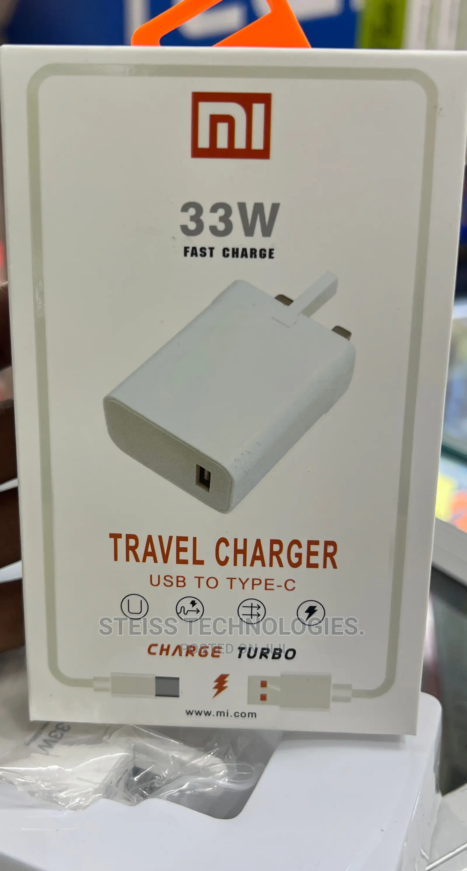 Redmi Type C Fast Charger.