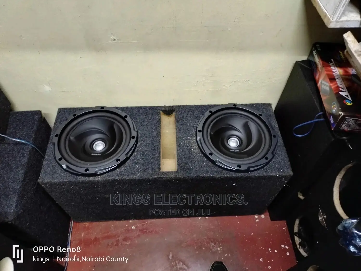 Kenwood Double Cabinet Speaker.