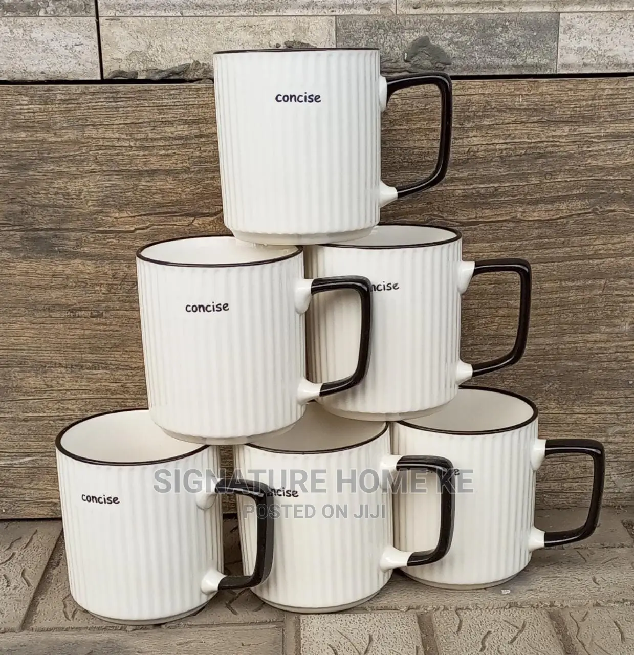 6pcs Ceramic Cups Set